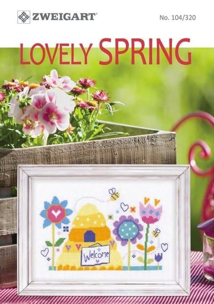 Zweigart boekje 320 "Lovely Spring"