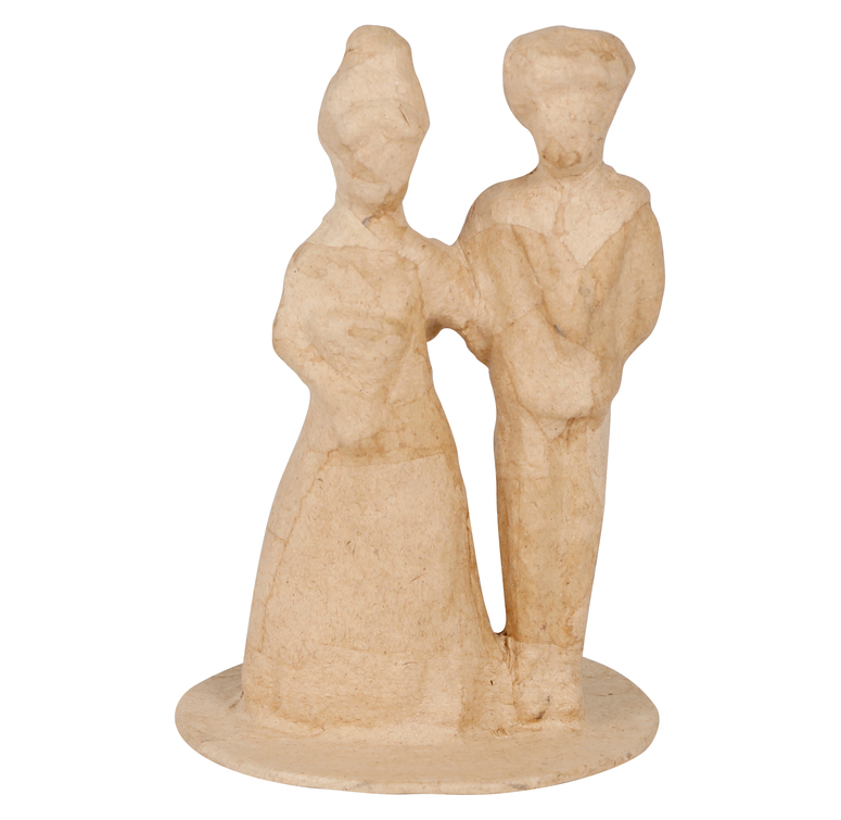 Décopatch Déco - Figurines mariés : homme + femme