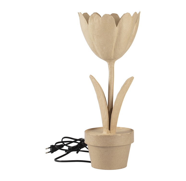 Décopatch Déco - Lampe tulipe