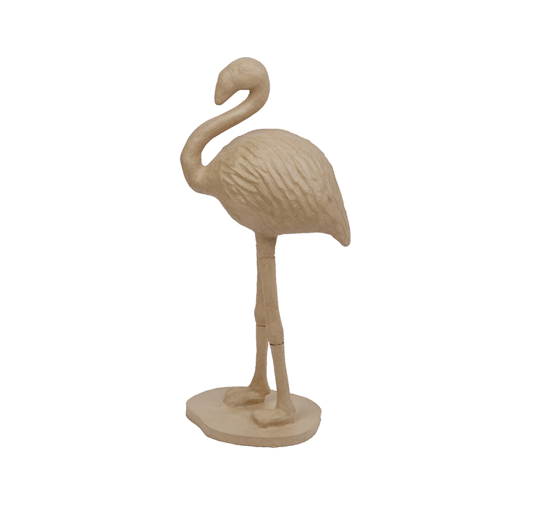 Décopatch figuren XLA Roze Flamingo (46,5x36x100 cm)