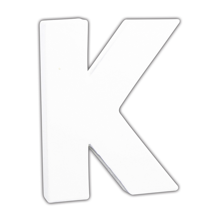 Décopatch lettre "K", 12cm