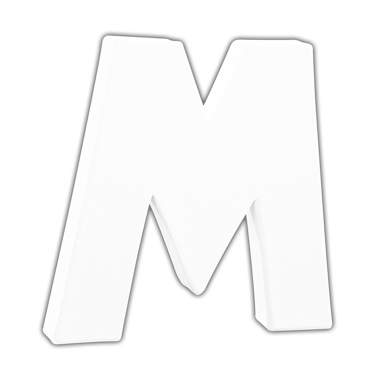 Décopatch lettre "M", 12cm
