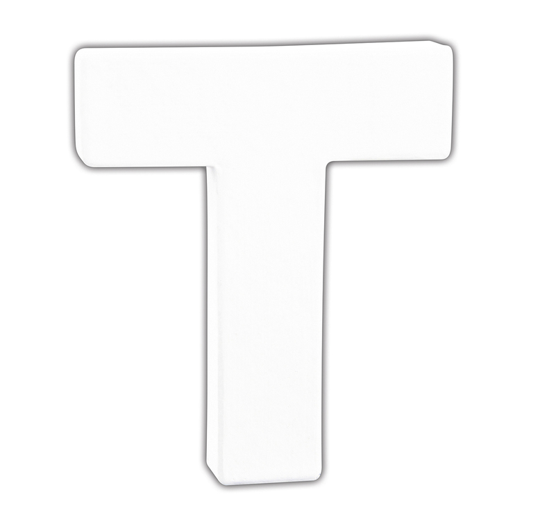 Décopatch lettre "T", 12cm