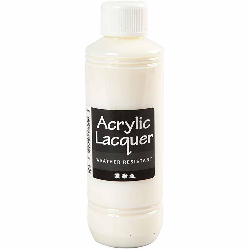 Vernis acrylique, 250 ml/ 1 flacon