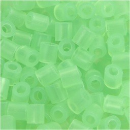 [CR751251] Strijkkralen, neon groen (32237), afm 5x5 mm, gatgrootte 2,5 mm, medium, 6000 stuk/ 1 doos