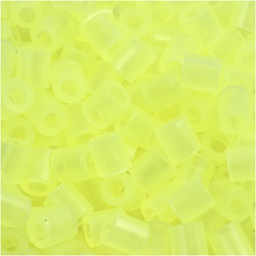 [CR751281] Strijkkralen, neon geel (32223), afm 5x5 mm, gatgrootte 2,5 mm, medium, 6000 stuk/ 1 doos