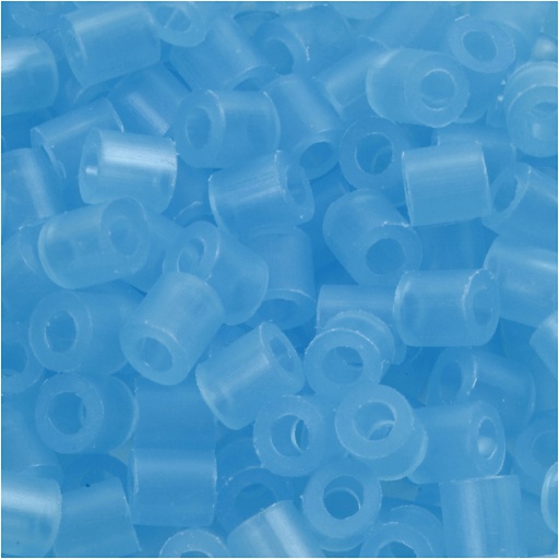 [CR751291] Perles à repasser, dim. 5x5 mm, diamètre intérieur 2,5 mm, medium, bleu néon (32235), 6000 pièce/ 1 Pq.