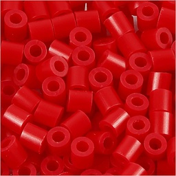 [CR751311] Strijkkralen, rood (32231), afm 5x5 mm, gatgrootte 2,5 mm, medium, 6000 stuk/ 1 doos