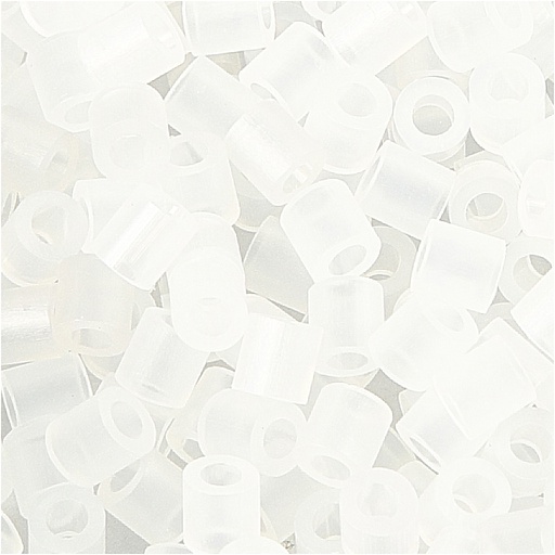 [CR751321] Perles à repasser, dim. 5x5 mm, diamètre intérieur 2,5 mm, medium, transparent (32264), 6000 pièce/ 1 Pq.