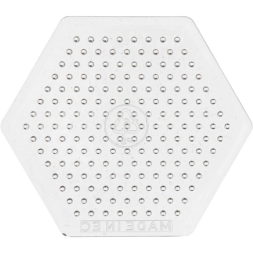 [CR753071] Plaque à picots, petit hexagone, H: 7,5 cm, 10 pièce/ 1 Pq.