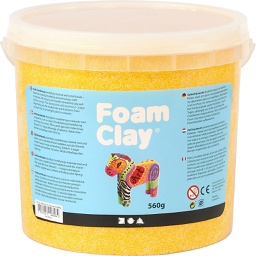 [CR78824] Foam Clay®, geel, 560 gr/ 1 emmer
