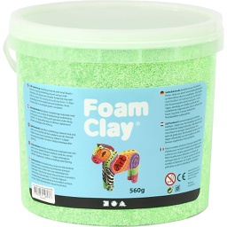 [CR78827] Foam Clay®, neon groen, 560 gr/ 1 emmer