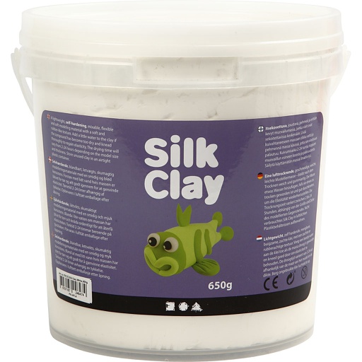 [CR79125] Silk Clay®, blanc, 650 gr/ 1 seau