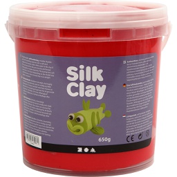 [CR79127] Silk Clay®, rood, 650 gr/ 1 emmer