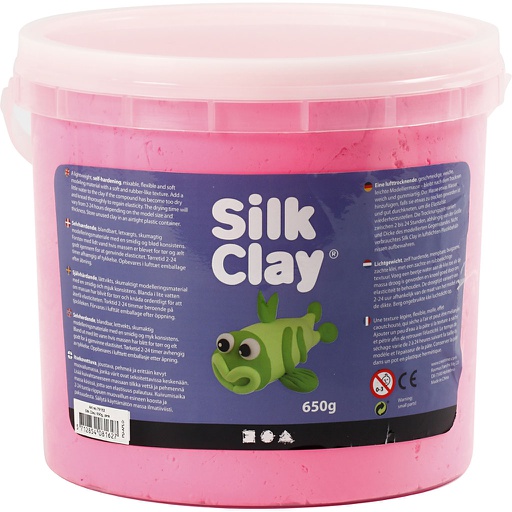 [CR79152] Silk Clay®, rose, 650 gr/ 1 seau