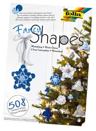 [FOL25039] Fancy Shapes set 'Winter - Kerst'         508 schijfjes