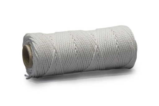 [31629#01] Corde cotton 2mm (DD), 200gr - 75m - Blanc
