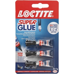 [CR39059] Loctite Super Glue, 3gr (3x1gr)