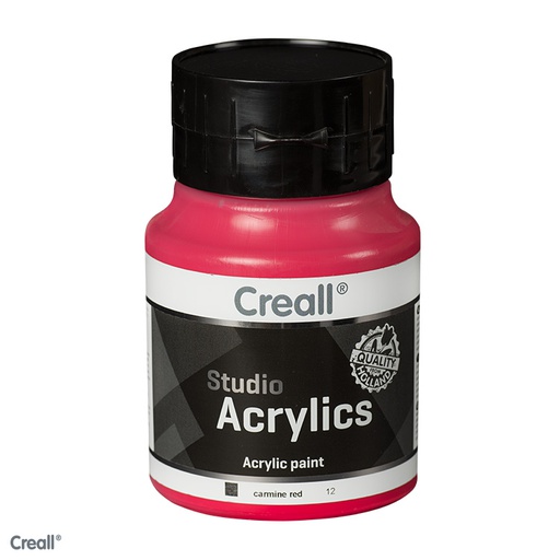 [0064#12] Creall Studio Acrylics 500ml Cramoisie