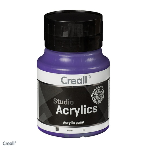[0064#25] Creall Studio Acrylics 500ml Violet