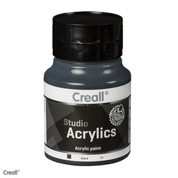 [0064#99] Creall Studio Acrylics acrylverf 500ml Zwart