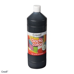 [8091#20] Creall Dactacolor, plakkaatverf, 1000ml, zwart