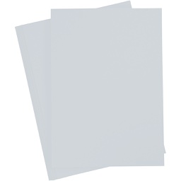 [FOL64#80] Folia Tekenpapier gekleurd, 100 vellen, A4, 130gr., Lichtgrijs (80)
