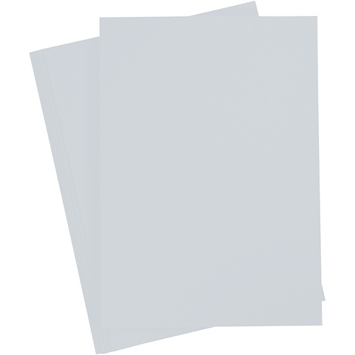 [FOL64#80] Papier à dessin teinté 130g/m², DIN A4, 100 flles, gris clair