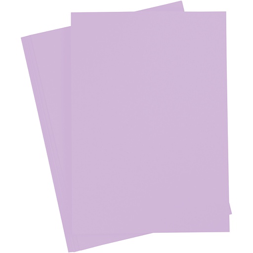 [FOL64#31] Getint papier 130g/m², DIN A4, 100 vellen, licht lila