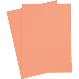 [FOL64#45] Folia Tekenpapier gekleurd, 100 vellen, A4, 130gr., Zalm (45)