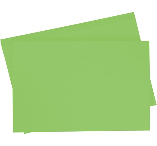 [0657#51] Papier à dessin teinté 130g/m², 50x70cm, 10 flles, vert clair