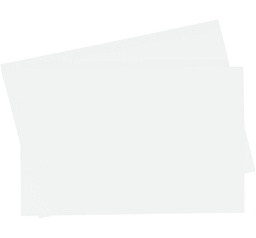 [0657#00] Folia Tekenpapier gekleurd, 10 vellen, 50 x 70cm, 130gr., Wit (00)