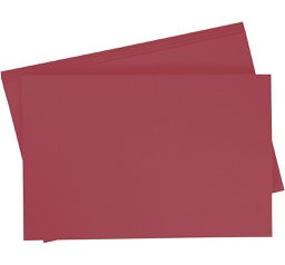 [0657#22] Folia Tekenpapier gekleurd, 10 vellen, 50 x 70cm, 130gr., Donkerrood (22)