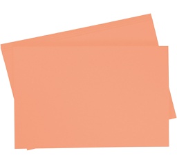 [065799#45] Folia Tekenpapier gekleurd, 10 vellen, 50 x 70cm, 130gr., Zalm (45)