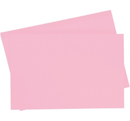 [065799#26] Folia Tekenpapier gekleurd, 10 vellen, 50 x 70cm, 130gr., Lichtroze (26)