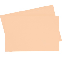 [065799#42] Folia Tekenpapier gekleurd, 10 vellen, 50 x 70cm, 130gr., Abrikoos (42)