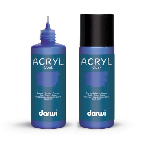 [0068#256] Darwi acryl opak 80 ml bleu outremer