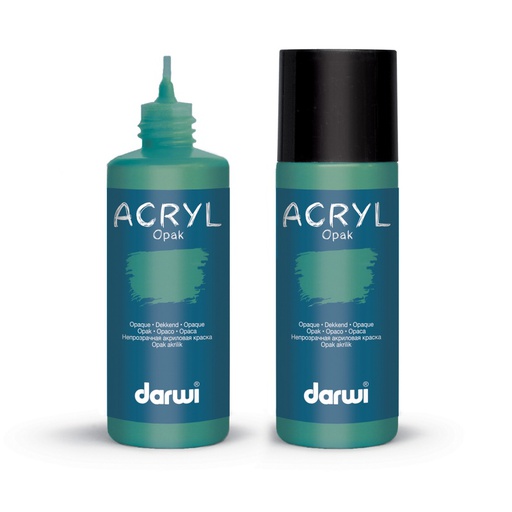 [0068#626] Darwi acryl opak 80 ml vert fonce