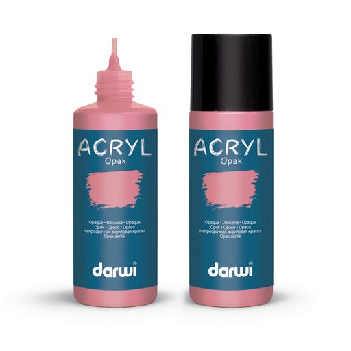[0068#476] Darwi acryl opak 80 ml rose anglais