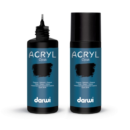 [0068#100] Darwi acryl opak 80 ml noir