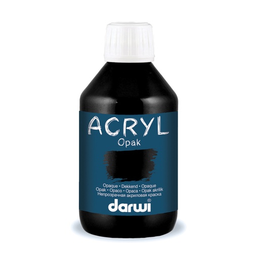 [0061#100] Darwi acryl opak 250 ml noir