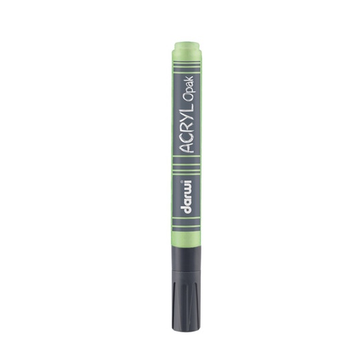 [DA02213#611] Darwi acryl opak marqueur pointe grosse 3 mm - 6 ml vert clair