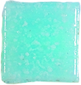 [FOL5530] Mozaieksteentjes glas, 10x10mm, Hemelsblauw (300st)