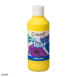 [008301] Creall Tex textielverf, 250ml, lichtgeel