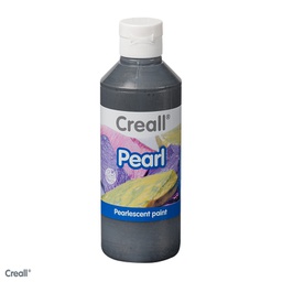 [809121#15] Creall Pearl iriserende parelmoerverf, 250ml, zwart