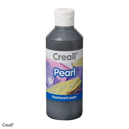 [809121#15] Creall Pearl, iriserende parelmoerverf, 250ml, zwart