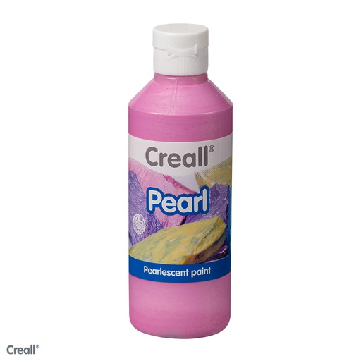 [809121#16] Creall Pearl, peinture nacre irisée, 250ml, rose