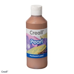 [809121#12] Creall Pearl iriserende parelmoerverf, 250ml, bruin