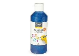 [C01208] Creall Glitter plakkaatverf met glitters, 250ml, blauw