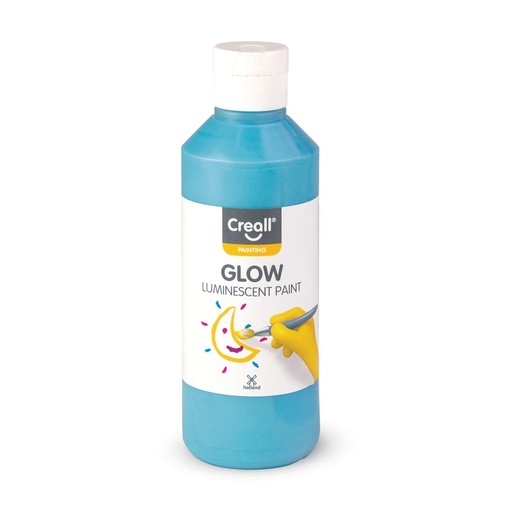 [GL0250#03] Creall Glow, peinture lumineuse, 250ml, bleu